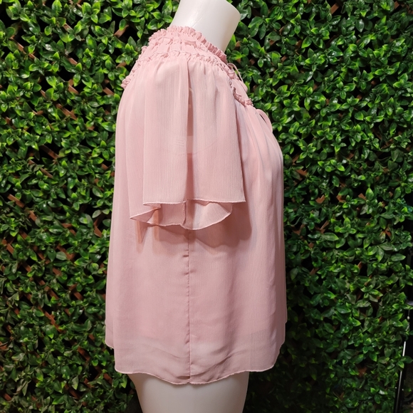 Pink Suzy Shier Top LG - Picture 2 of 8